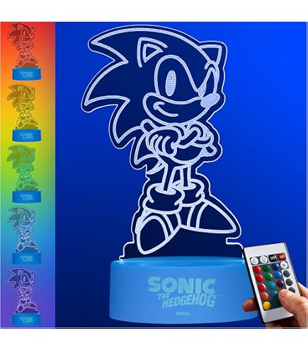 Amazon.com: Lexibook, SEGA Sonic The Hedgehog, LED Pocket Night